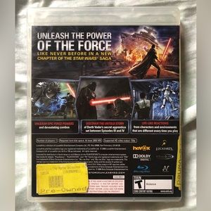 Star Wars: The Force Unleashed - Playstation 3